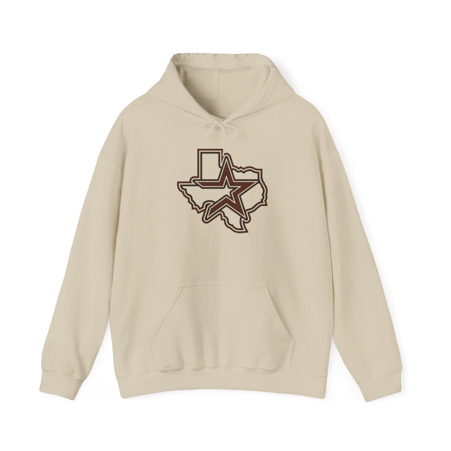 Burgundy Houston Logo Team Hoodie