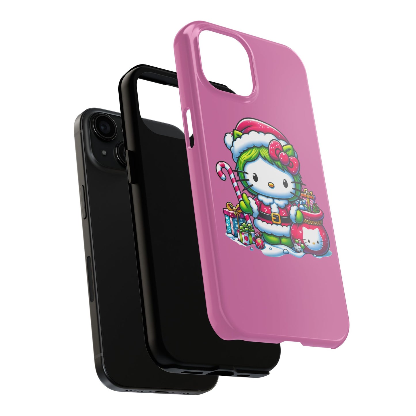 Phone Case - Grinch Hello Kitty