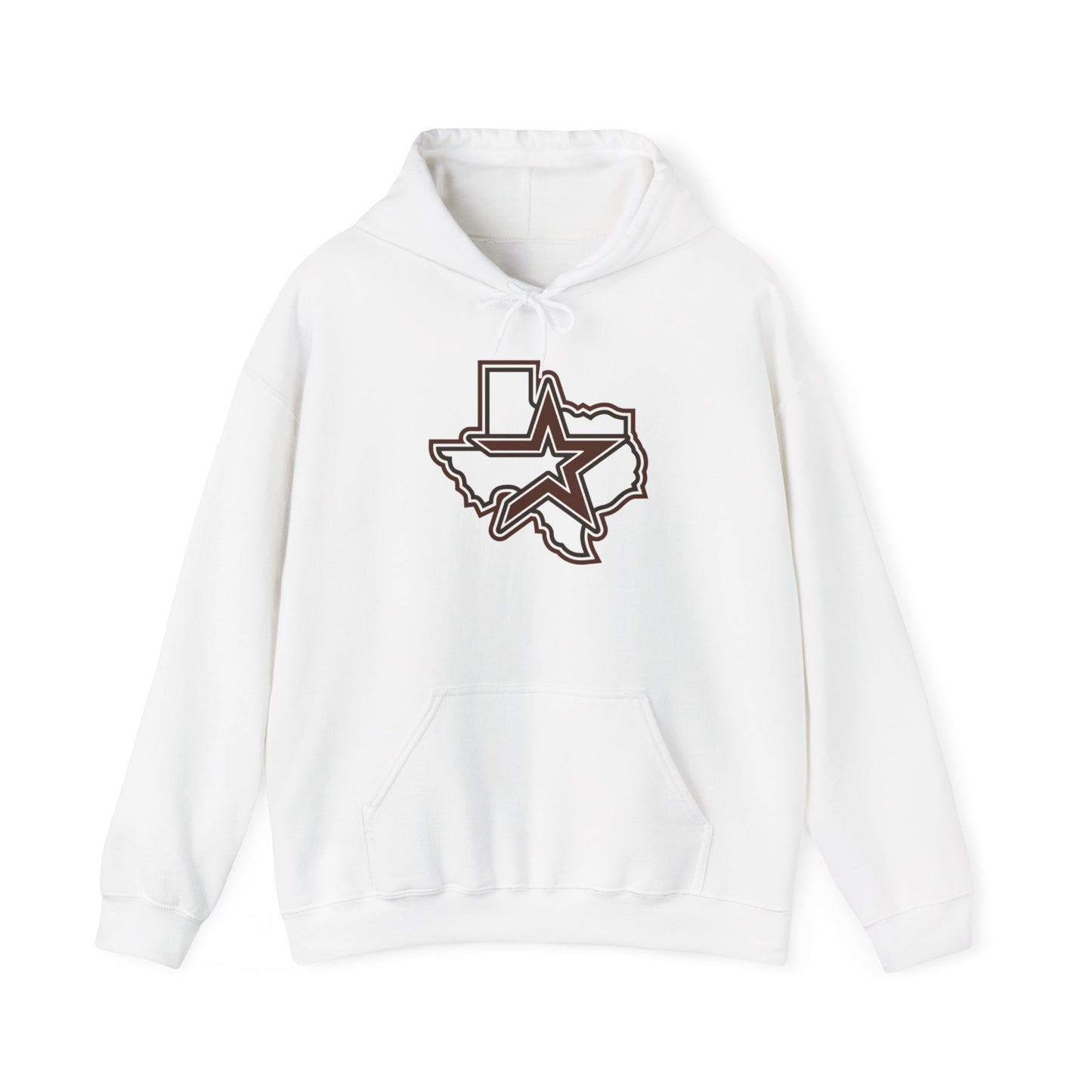 Burgundy Houston Logo Team Hoodie