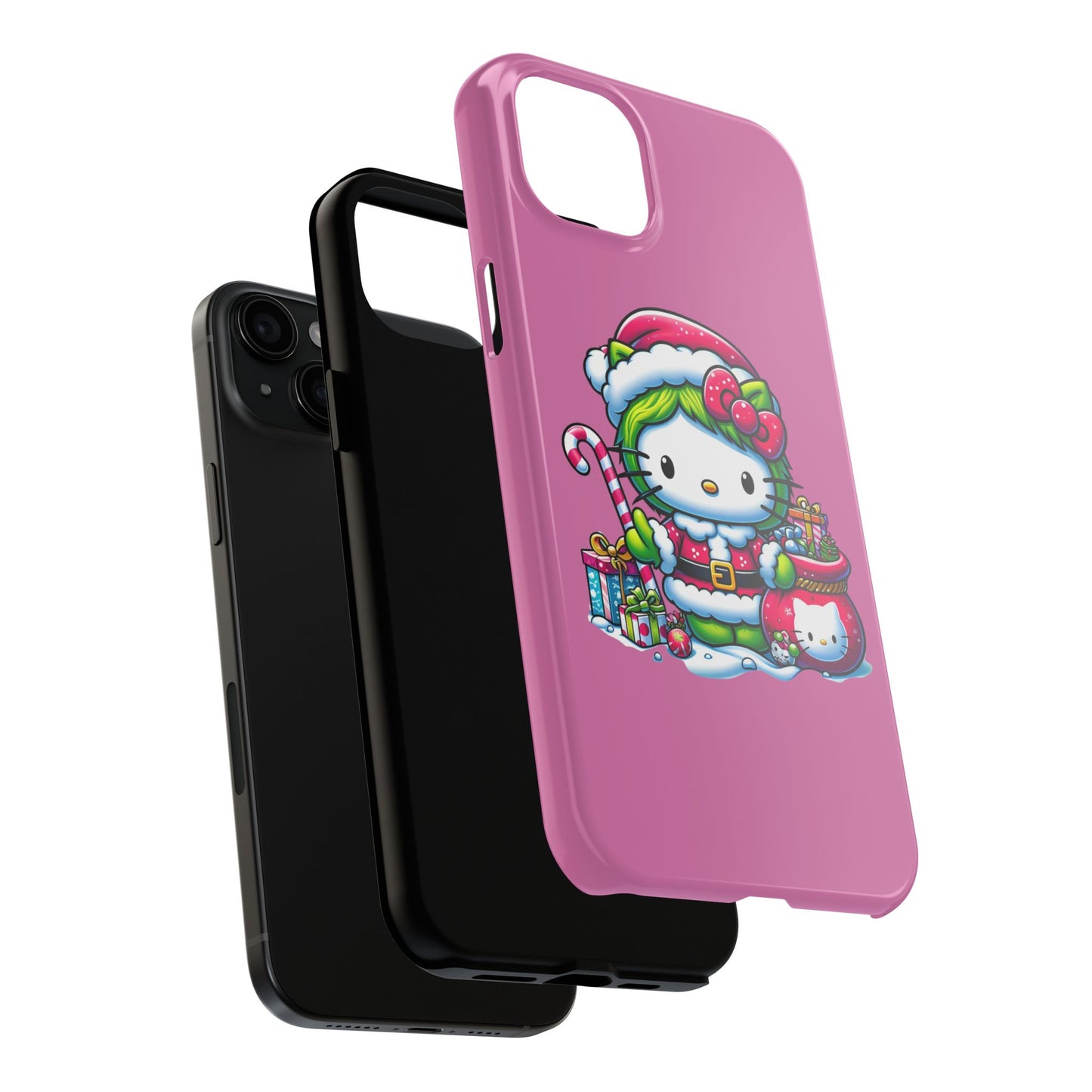 Phone Case - Grinch Hello Kitty