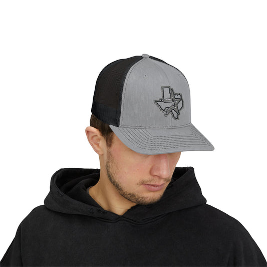 Gray Houston Logo Trucker Cap