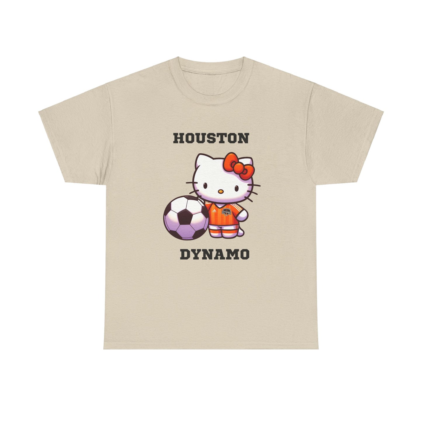 Houston Soccer Kitty Design Tee