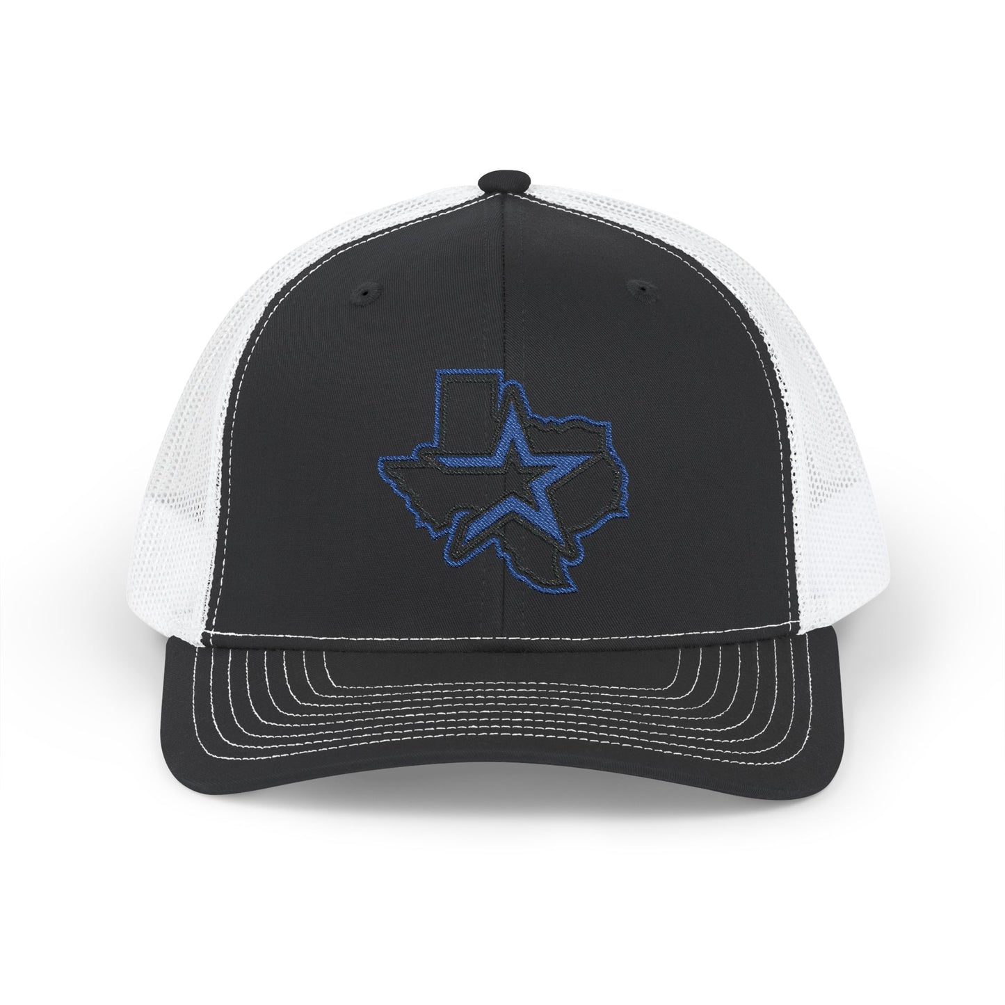 Blue Houston Logo Trucker Cap