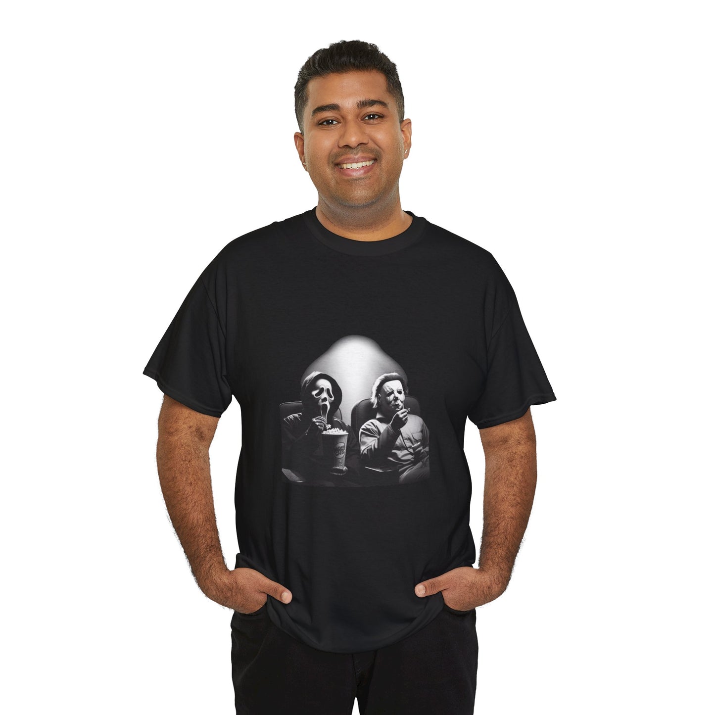 Horror Unisex Tee - Hanging Out at the Theater