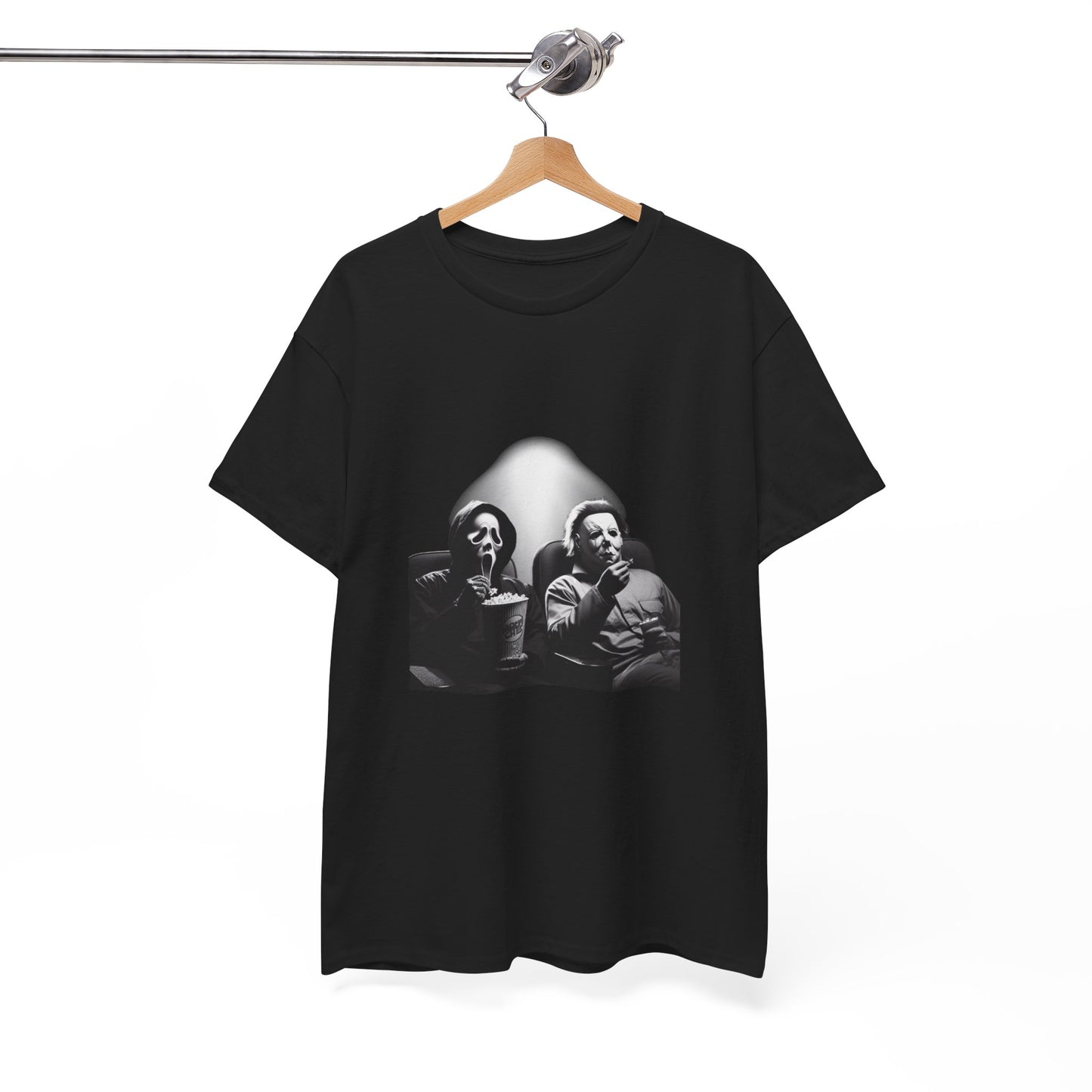 Horror Unisex Tee - Hanging Out at the Theater