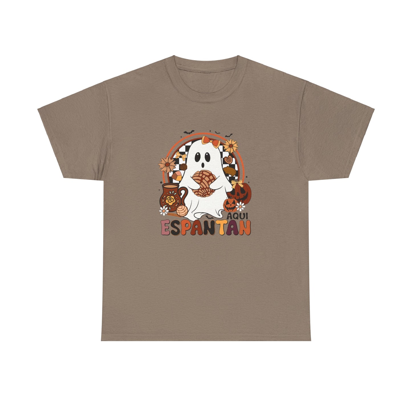 T-Shirt Aquí Espantan Hispanic Ghost Unisex Tee