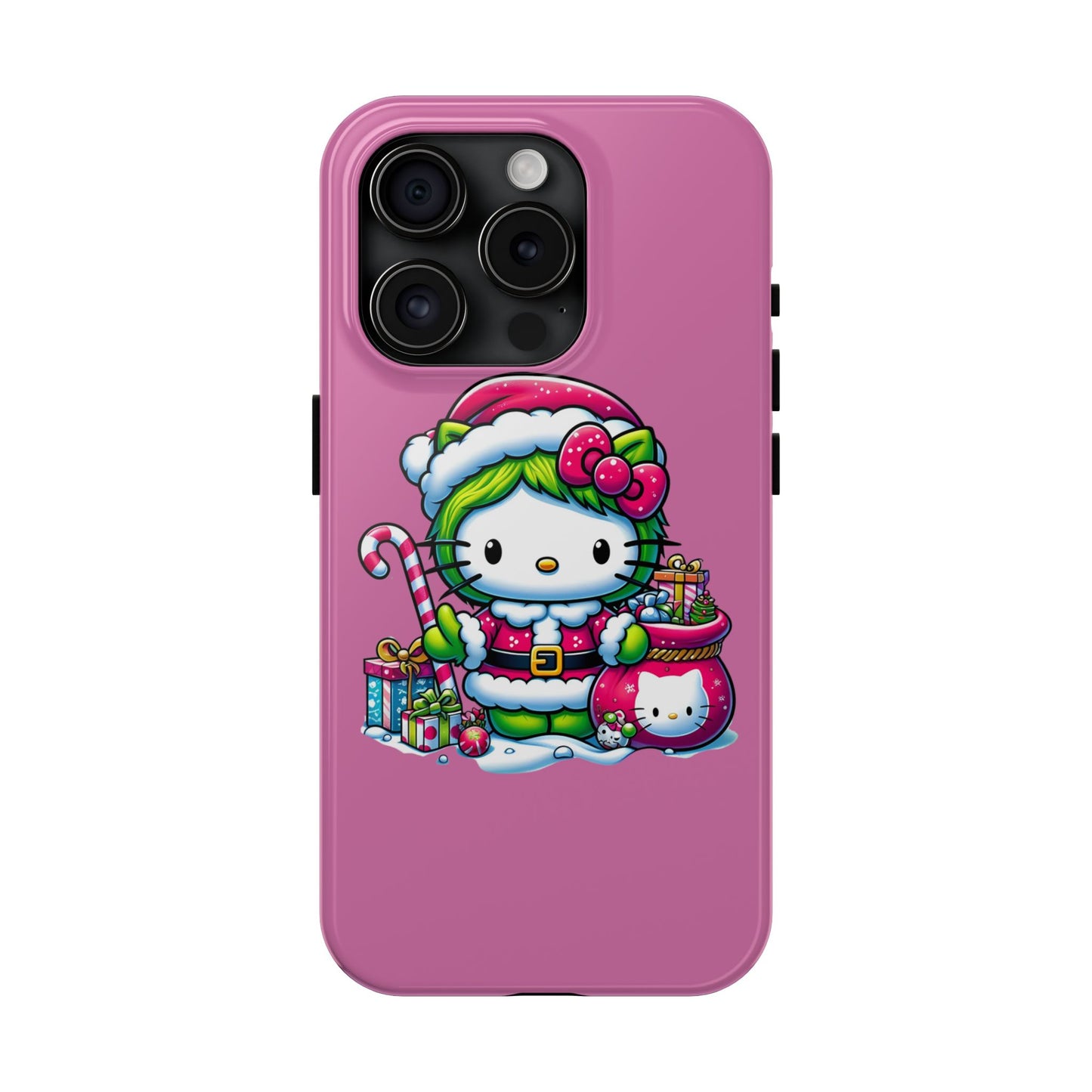 Phone Case - Grinch Hello Kitty