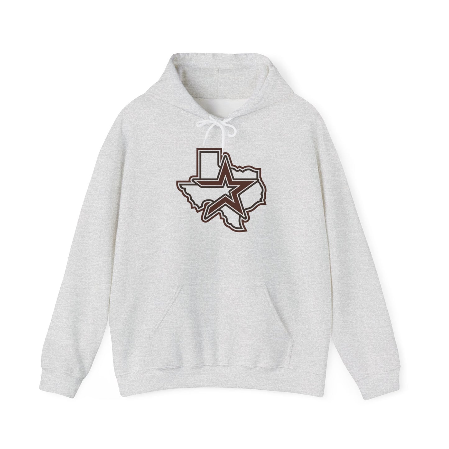 Burgundy Houston Logo Team Hoodie