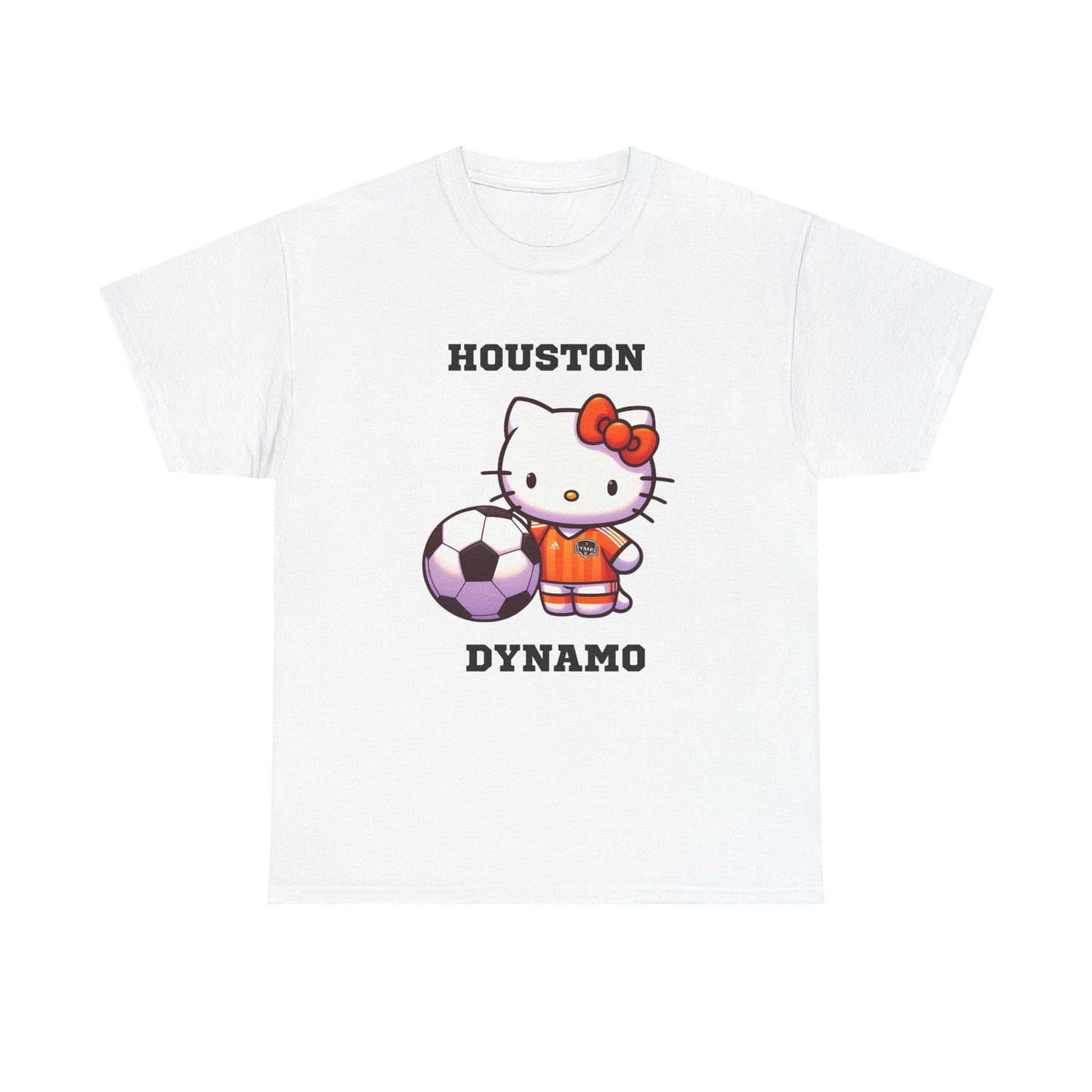 Houston Soccer Kitty Design Tee