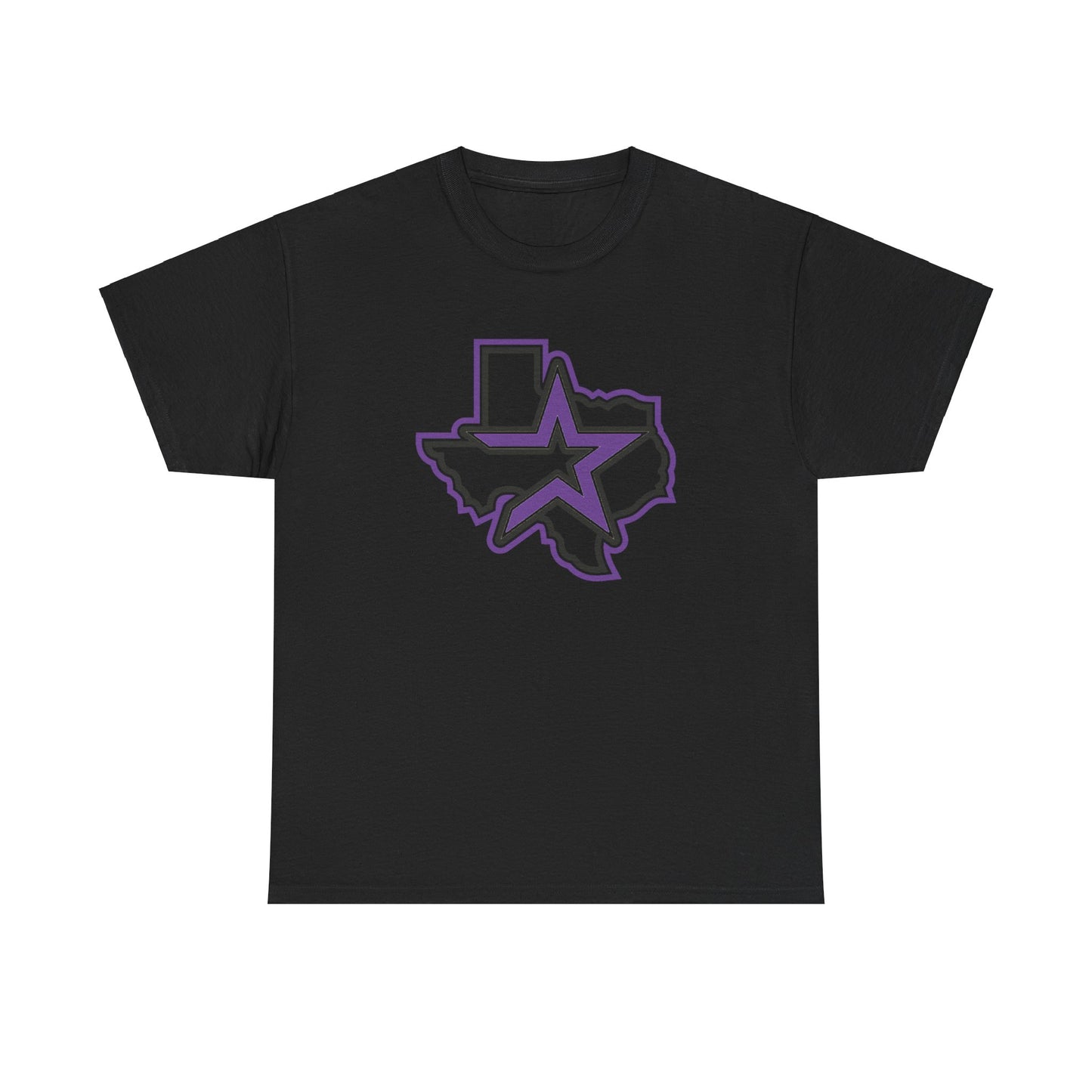 Purple Houston Logo Team Tee