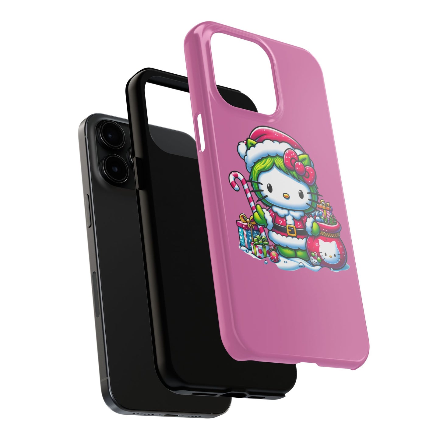 Phone Case - Grinch Hello Kitty