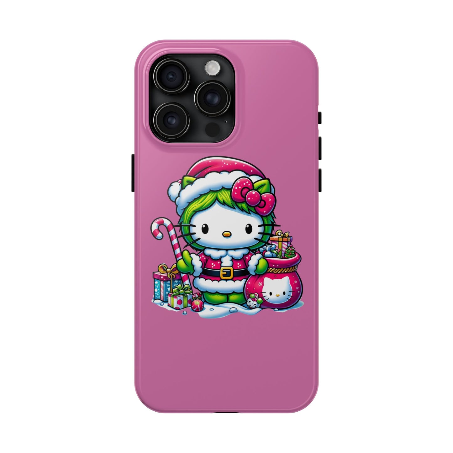 Phone Case - Grinch Hello Kitty