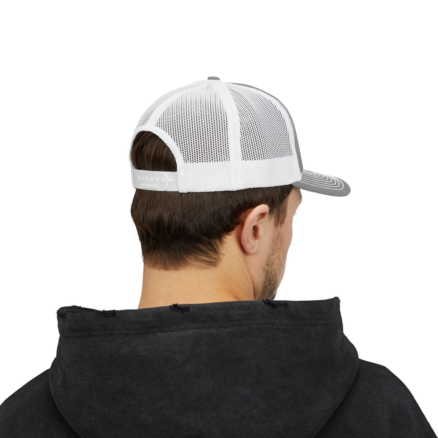 Gray Houston Logo Trucker Cap