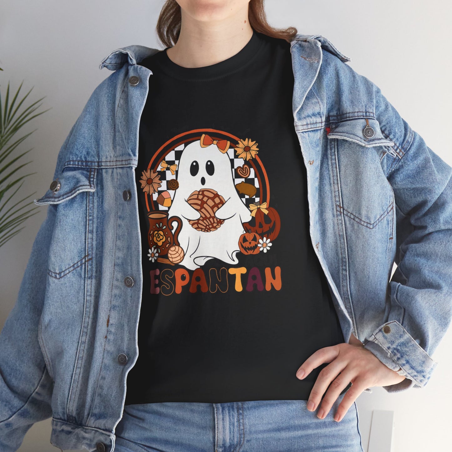 T-Shirt Aquí Espantan Hispanic Ghost Unisex Tee